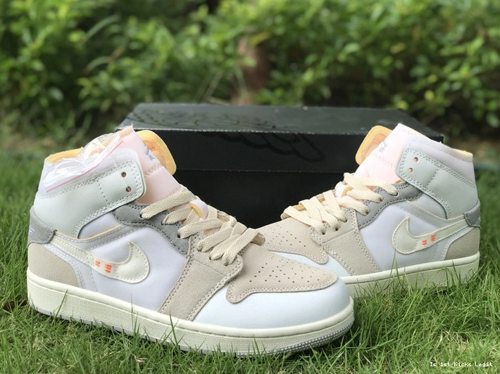 Out  DM9652-100 Inside SE Craft 1 Mid White Grey Jordan 1228